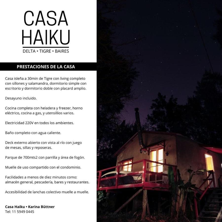Casa Haiku - Delta Tigre. Kültér fotó
